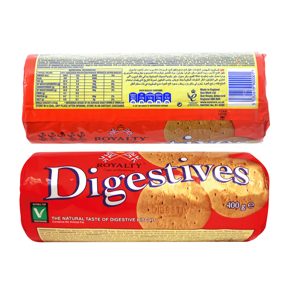 Royalty Digestive Biscuits – Galaxie Foods